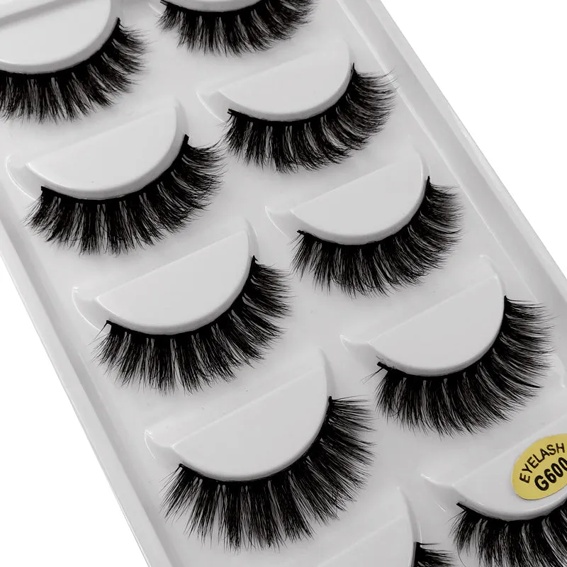 3D Eyelashes Hand made Reusable Natural Long Eyelashes 3D Mink Lashes Soft Dramatic Eye lashes For Makeup Cilios Mink Maquiagem