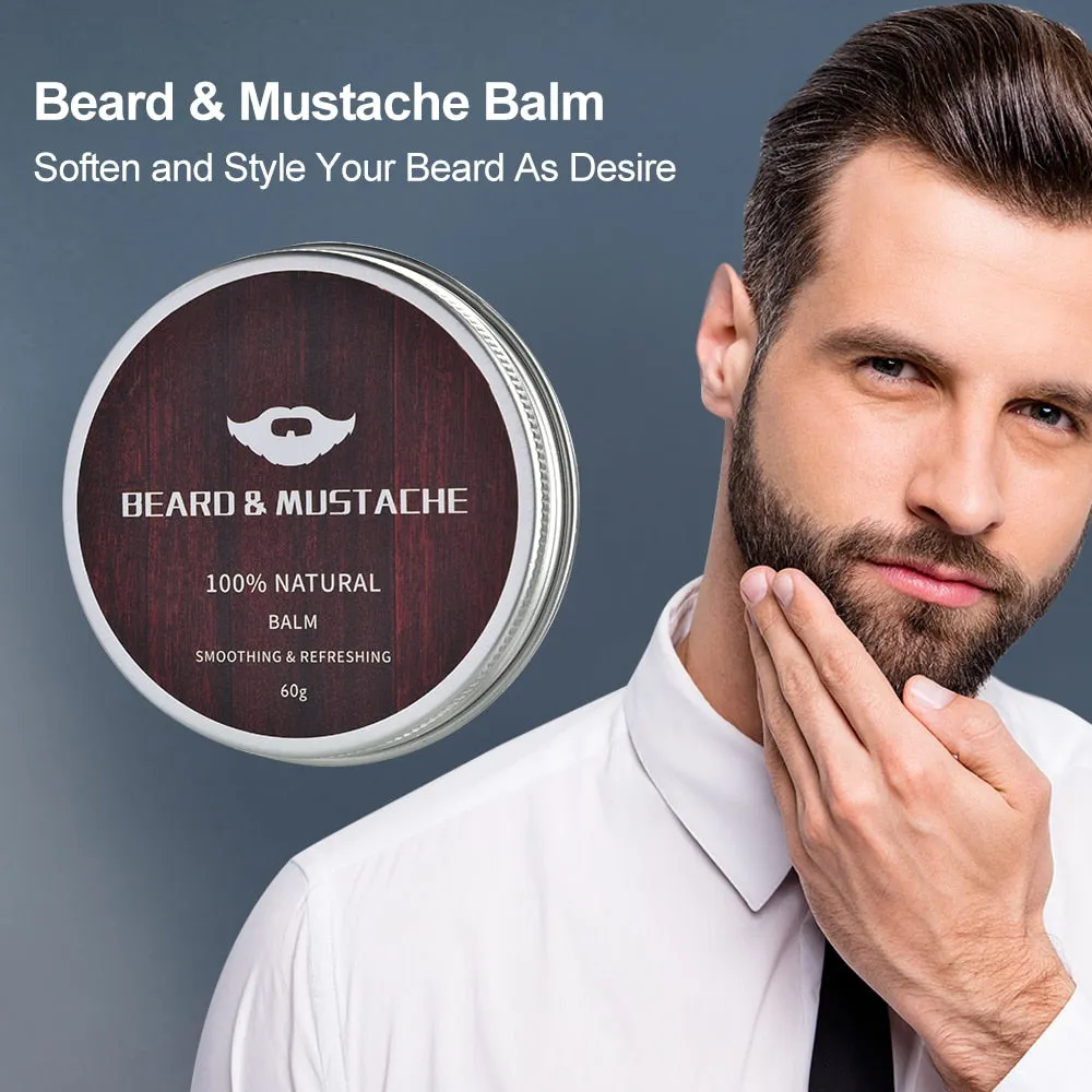 Beard Growth Kit - Enhance Hair Growth and Nourish Your Beard