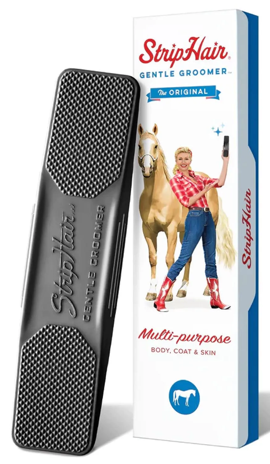 Betty's Best StripHair Gentle Groomer Original for Horses