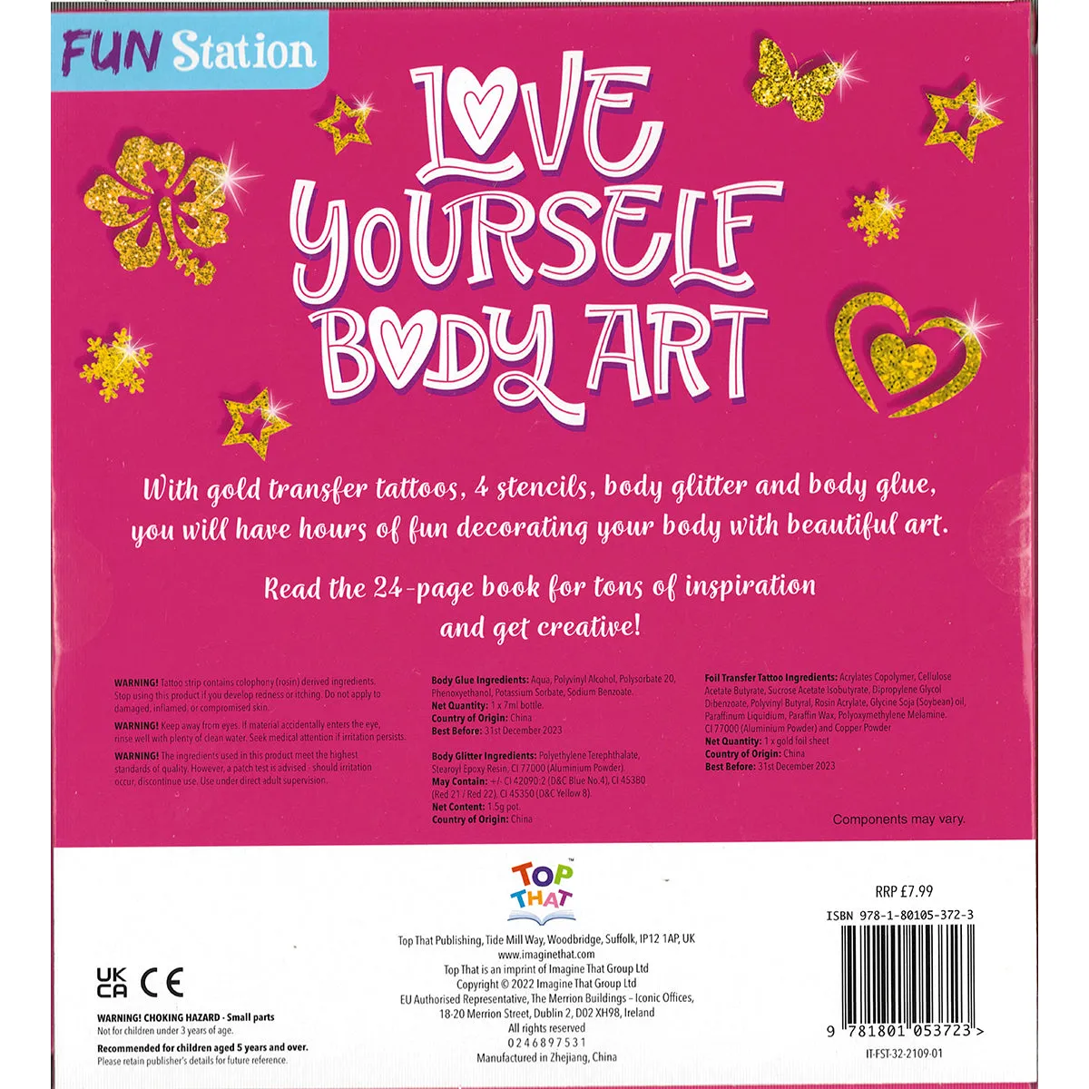 BMS Fun Station, Love Yourself Body Art