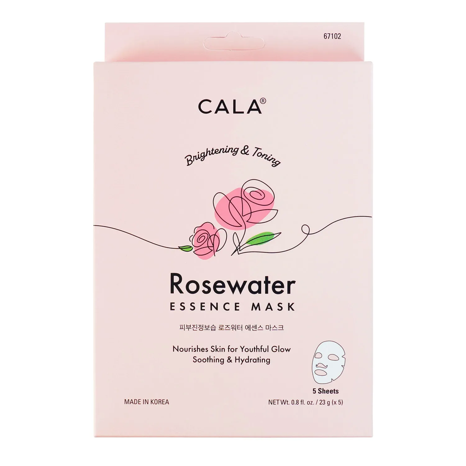 Cala Essence Facial Masks 5pcs