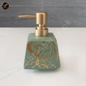 Ceramic Lotion Dispenser (Light Green)