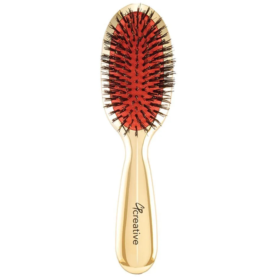 Classic Signature Gold Paddle Boar Bristle Hair Brush (2 sizes and 2 bristle types)