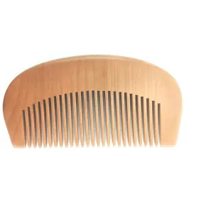 Compact Pearwood Beard Comb