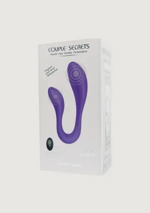 Couples Secrets 2 Silicone Vibrator with Remote Control