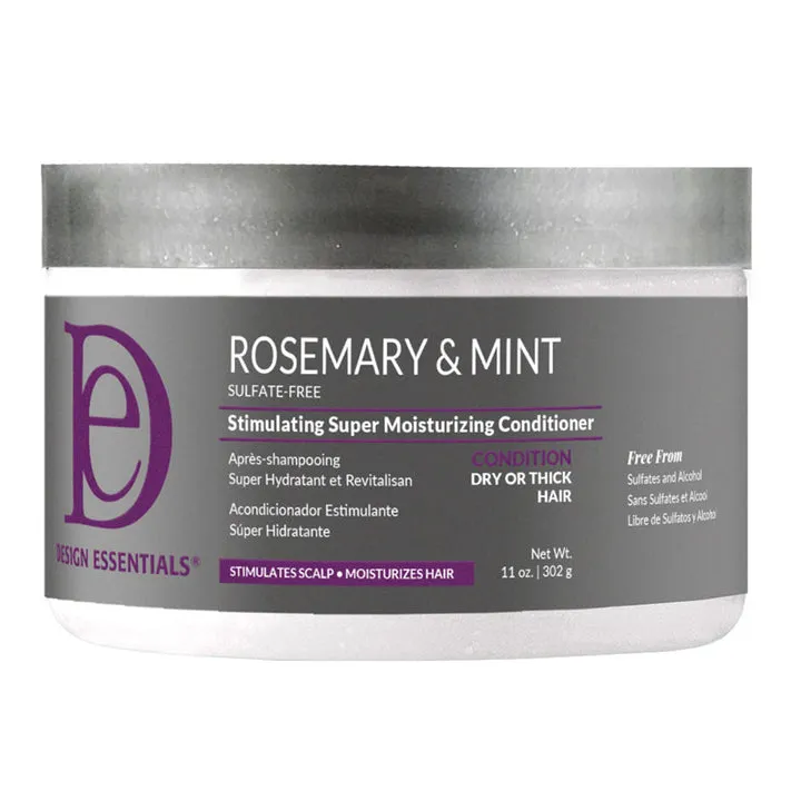 Design Essentials Rosemary & Mint Stimulating Super Moisturizing Conditioner 11 oz