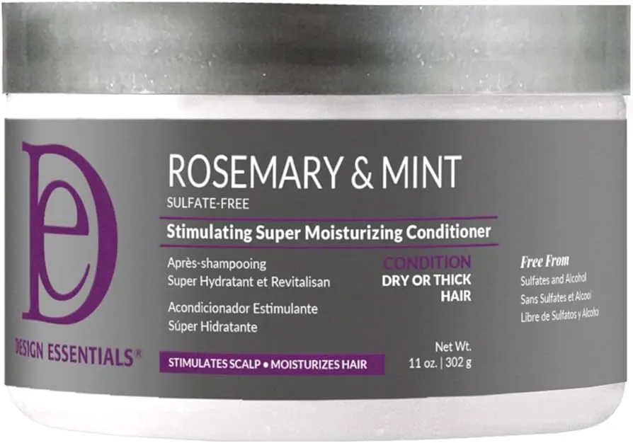 Design Essentials Rosemary & Mint Stimulating Super Moisturizing Conditioner