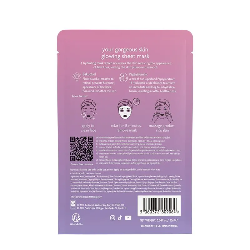 Dr Paw Paw Your Gorgeous Skin Glowing Sheet Mask