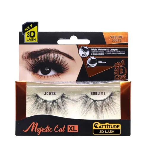 Ebin New York 3D Lashes Majestic Cat XL