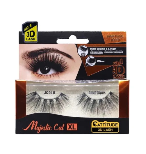 Ebin New York 3D Lashes Majestic Cat XL