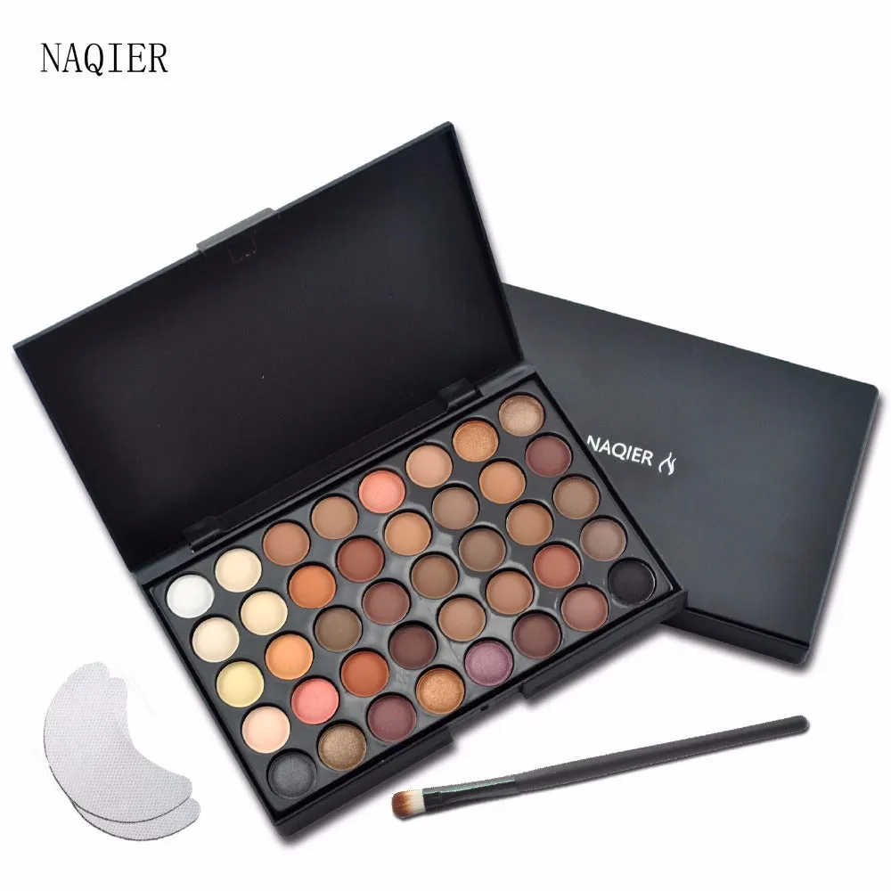 Eye Makeup Nudes Palette 40 Color Matte Eyeshadow glitter powder