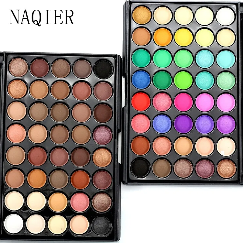 Eye Makeup Nudes Palette 40 Color Matte Eyeshadow glitter powder