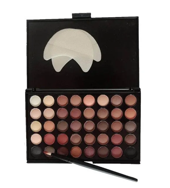 Eye Makeup Nudes Palette 40 Color Matte Eyeshadow glitter powder