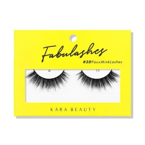 Fabulashes 3D Faux Mink Lashes A11 (12 units)