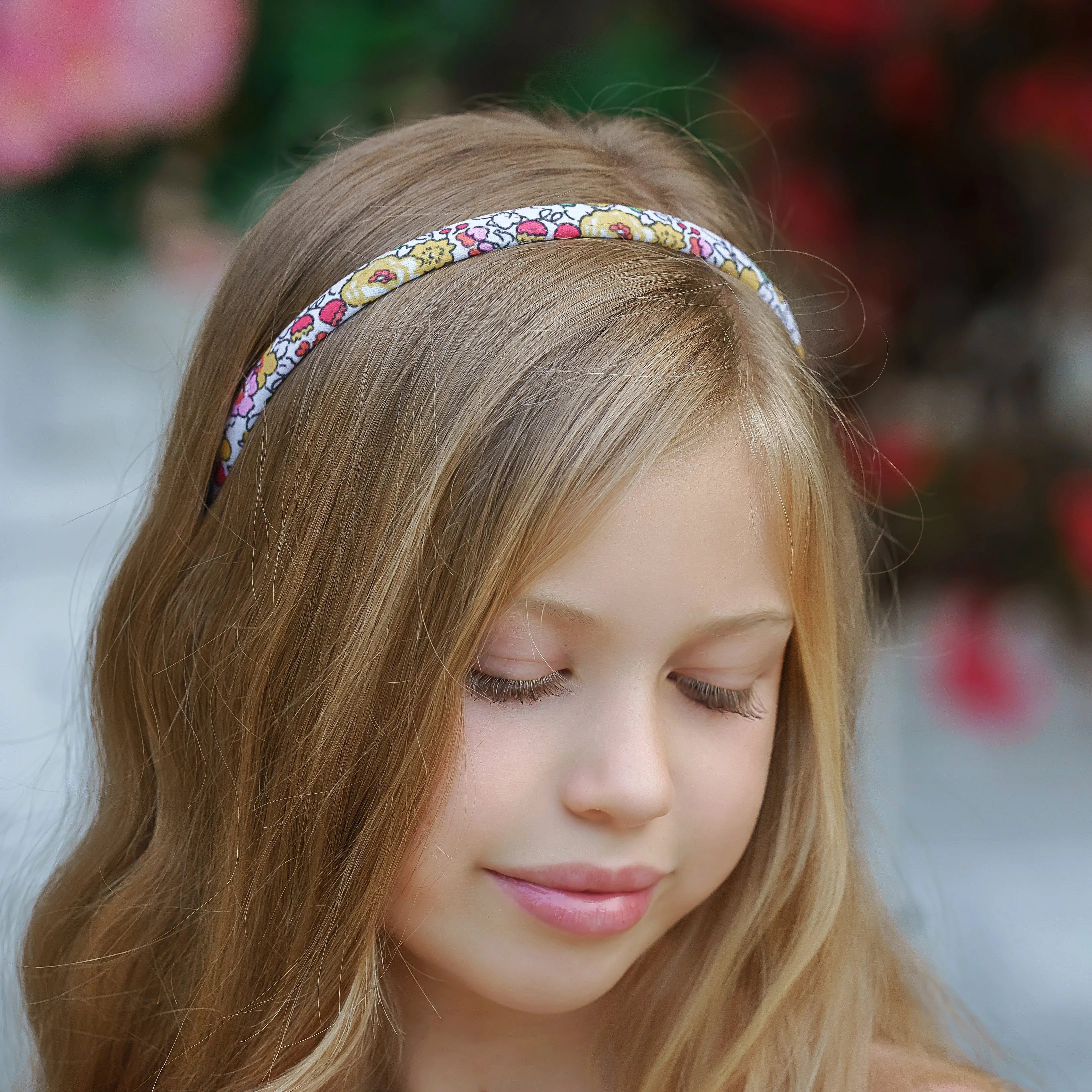 Floral Fabric Hard Headband 15 STYLES