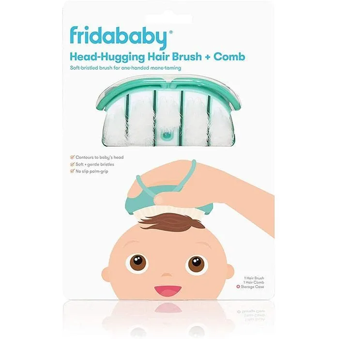 Frida Baby Head-Hugging Hair Brush & Comb