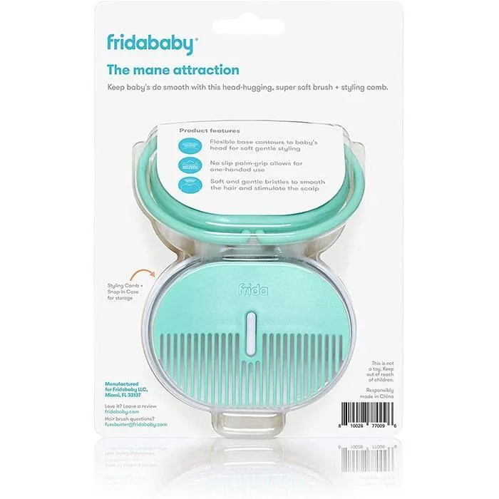 Frida Baby Head-Hugging Hair Brush & Comb