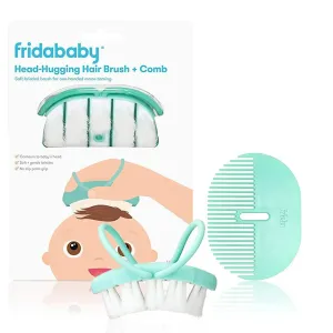 Frida Baby Head-Hugging Hair Brush & Styling Comb Set