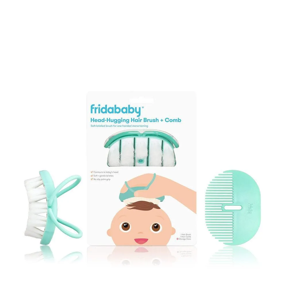 Fridababy Baby Head-Hugging Hairbrush   Styling Comb Set