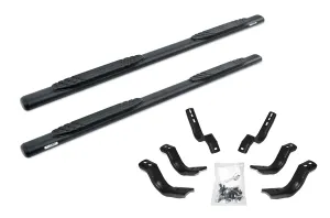 Go Rhino 4" OE Xtreme Oval Side Steps Ford F150 SuperCab (04-14) Textured Black or Polished