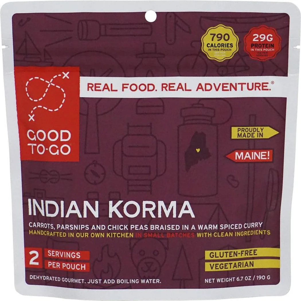 Good To-Go Indian Vegetable Korma - Double Serving