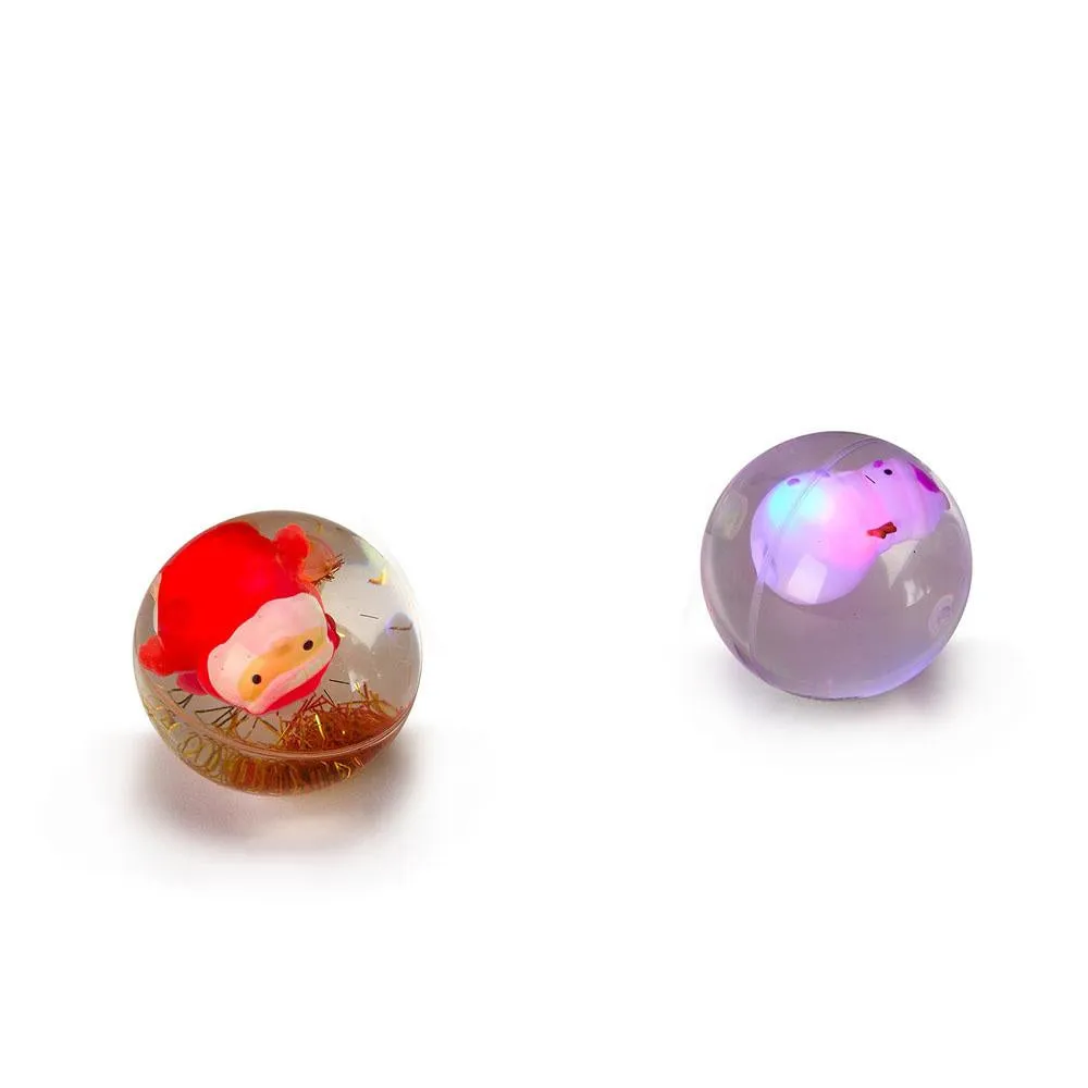 Holiday LED Glitter Bouncing Ball