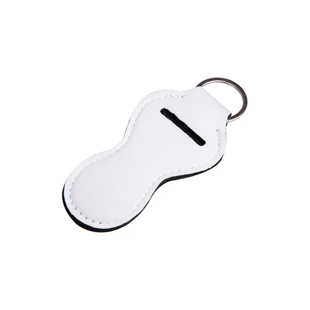 HPN SubliCraft Sublimation Neoprene Chapstick Holders Keychain