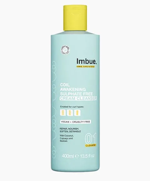 Imbue  01 Cleanse Curl Awakening Sulphate Free Cream Cleanser