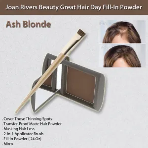 Joan Rivers Beauty Great Hair Day Fill-In Powder - Ash Blonde