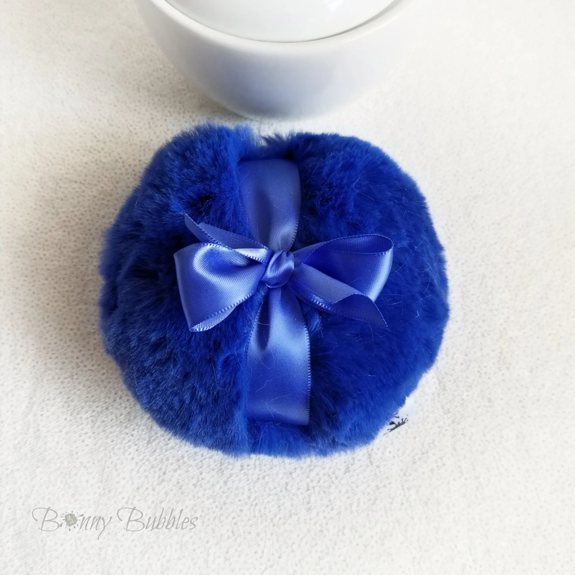 Lapis Blue - Powder Puff, 4 inch