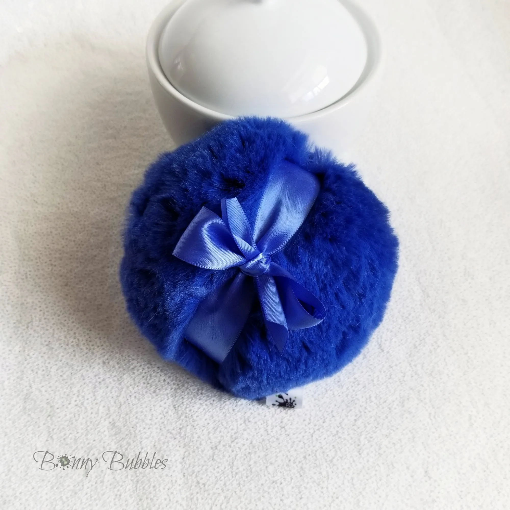 Lapis Blue - Powder Puff, 4 inch