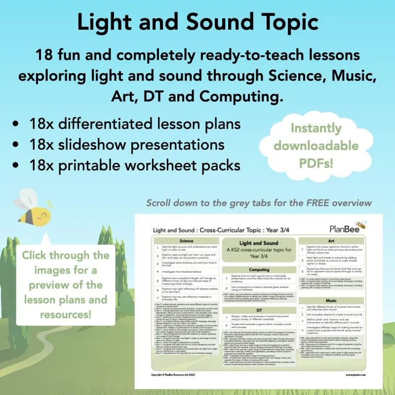 Light and Sound Topic