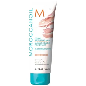 Moroccanoil Rose Gold Colour Depositing Hair Mask 200ml