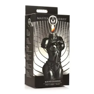 MS ''Bound Goddess'' Drip Candle -Black