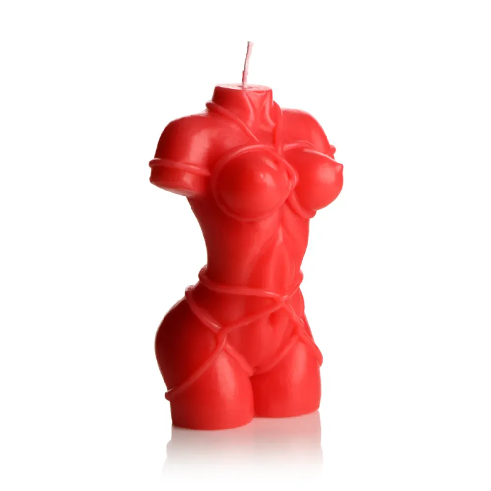 MS ''Bound Goddess'' Drip Candle -Red