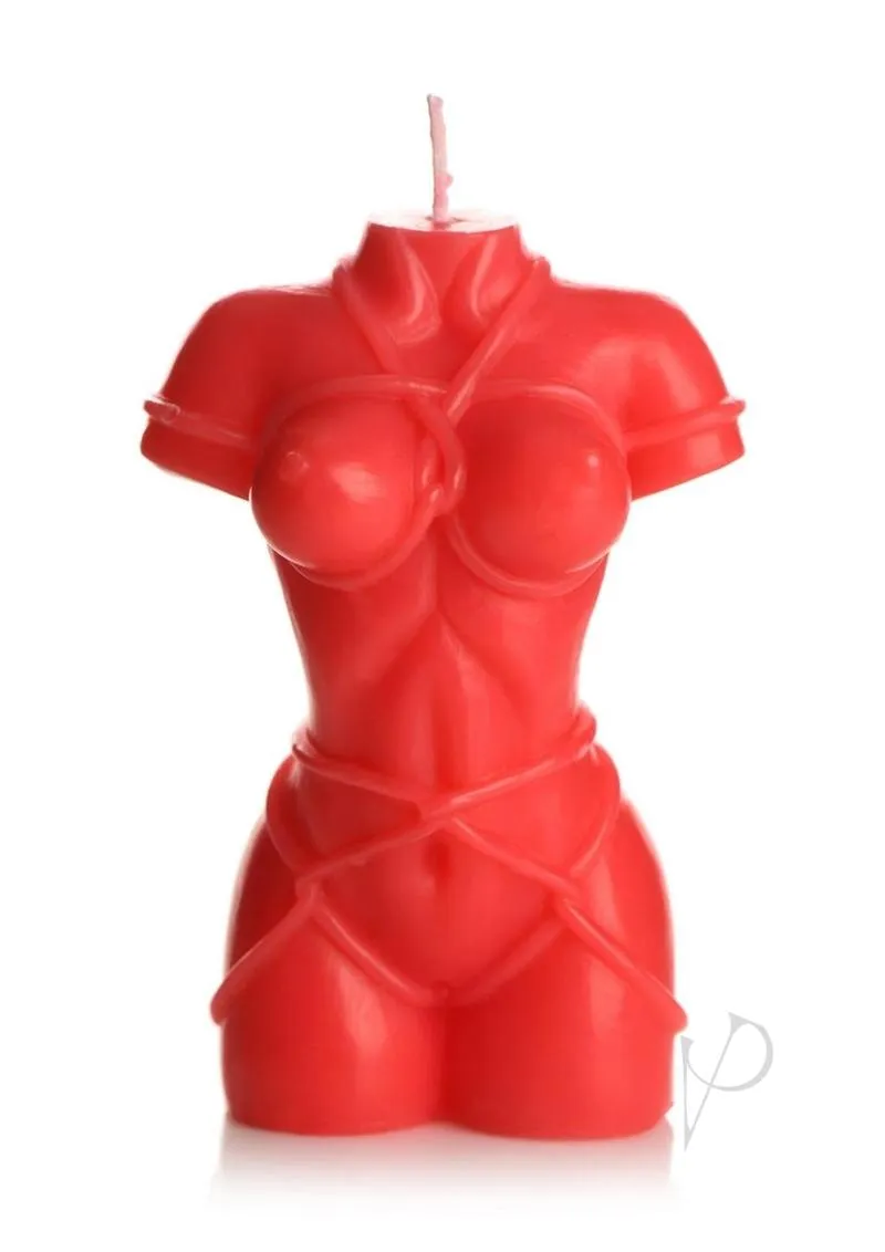 Ms Bound Goddess Drip Candle Red