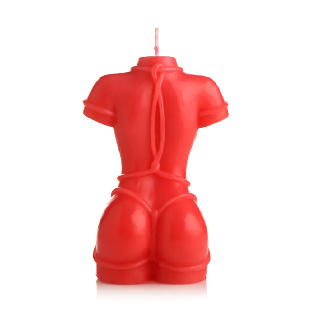 MS ''Bound Goddess'' Drip Candle -Red