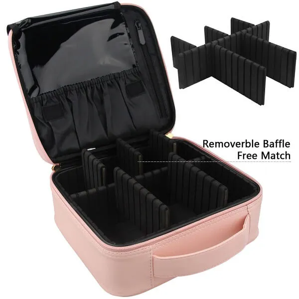 Multifunctional Makeup Train Case Organizer