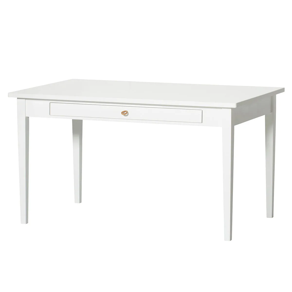 Oliver Furniture Seaside Junior Table Single Drawer with Leather Strap (Pre-Order; Est. Delivery in 6-10 Weeks)