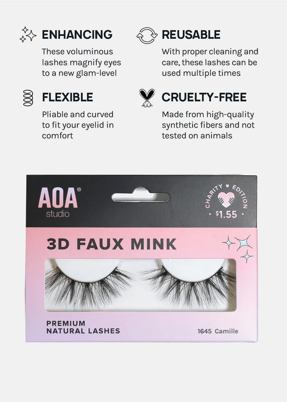 Paw Paw: 3D Faux Mink Lashes - Camille