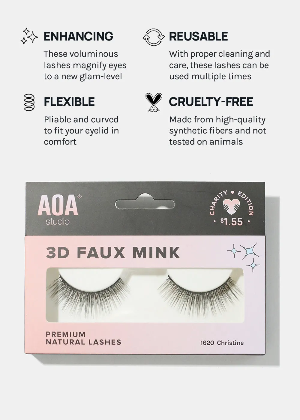 Paw Paw: 3D Faux Mink Lashes - Christine