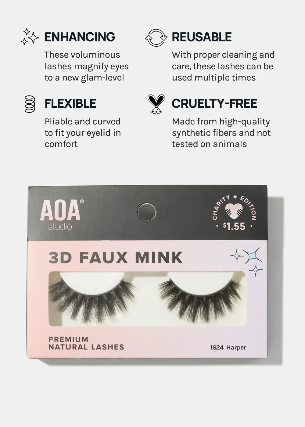 Paw Paw: 3D Faux Mink Lashes - Harper