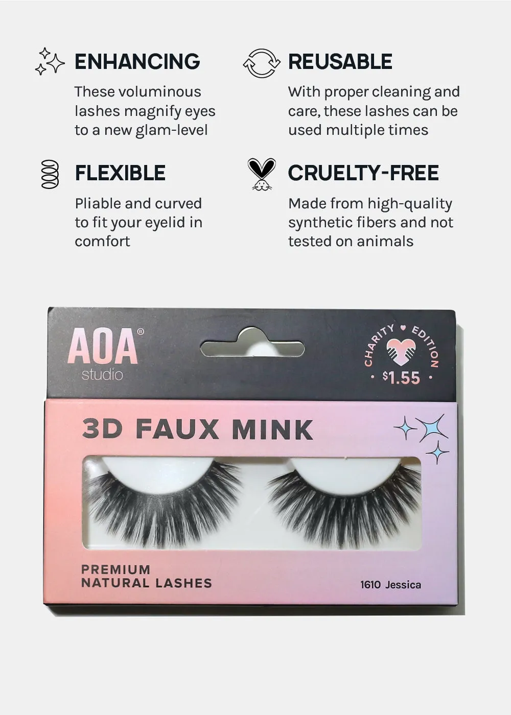 Paw Paw: 3D Faux Mink Lashes - Jessica