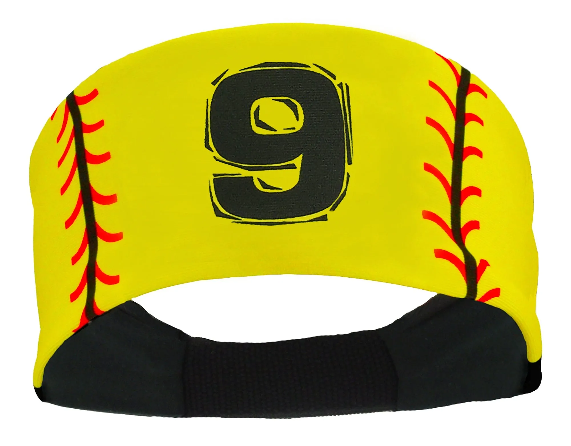 Player ID Softball Stitch Headband (numbers 00-39)