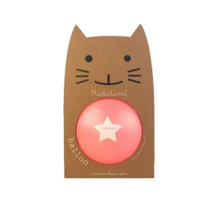 Ratatam Cat Glitter Ball Star Small Summer Pink 15cm