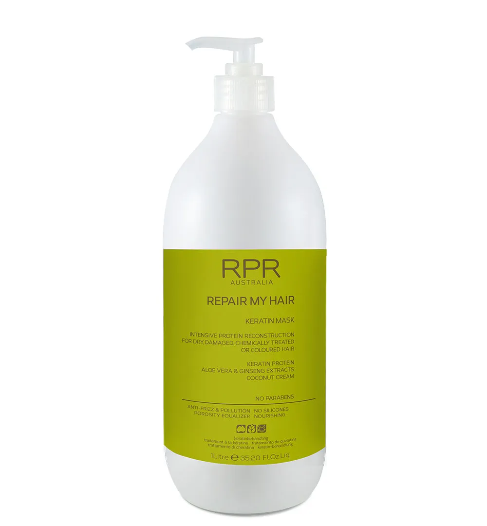 RPR Repair My Hair Keratin Mask 1 Litre [DEL]