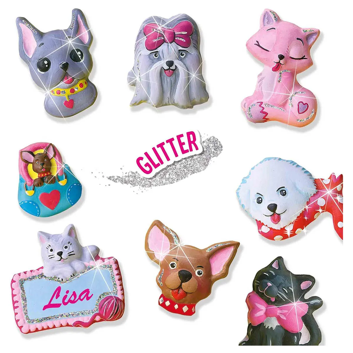 SES Creative Casting and Painting Cats & Dogs Set