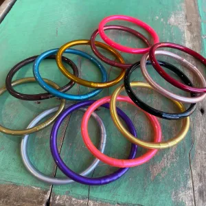 Solid Glitter Bangles