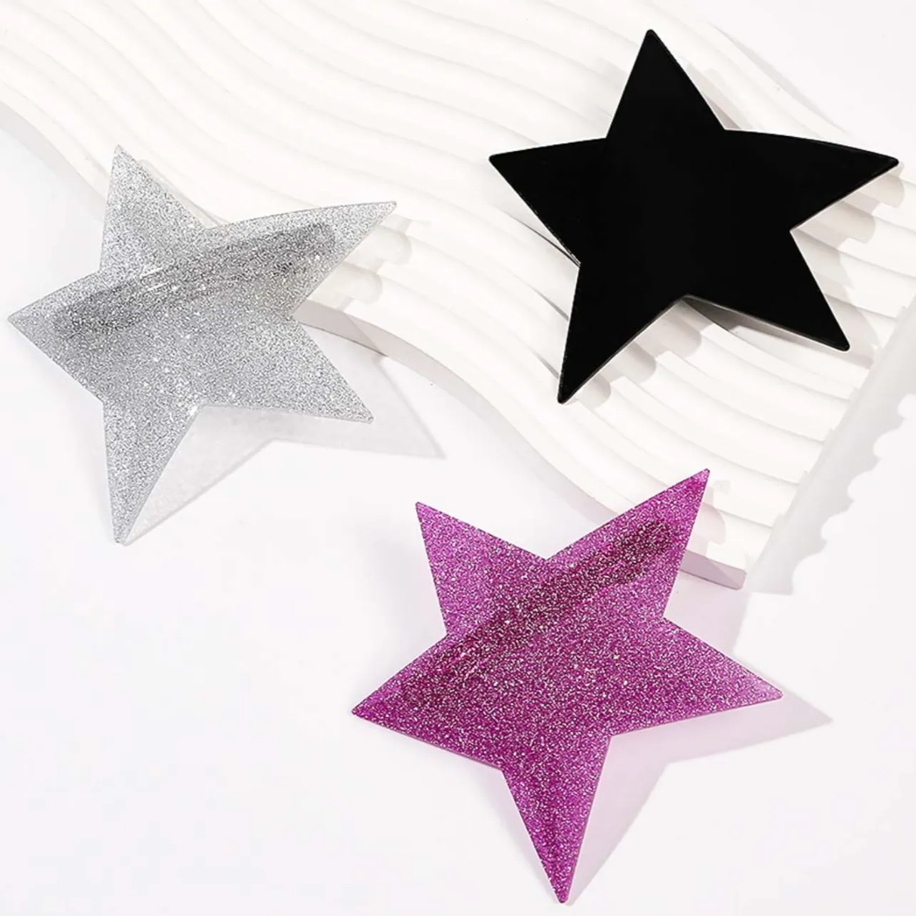 Sparkly Star Hair Barrette