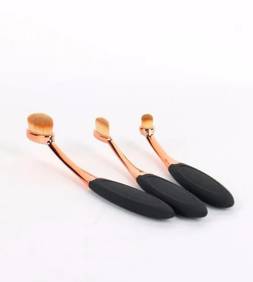 Sweet Looks Contour Makeup Oval Brush Set